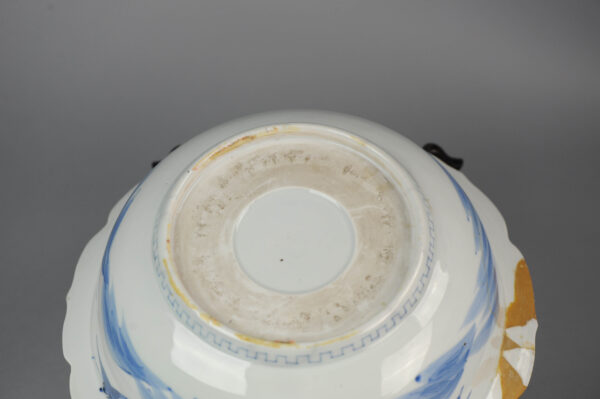 HUGE 34.4 CM 19C Meiji Japanese Porcelain Bowl/Basins