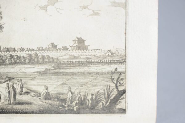 1663 Antique Chinese Print Holland 1663 Cinningsiu