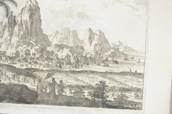 1663 Antique Chinese Print Holland 1663 Pekkinsa