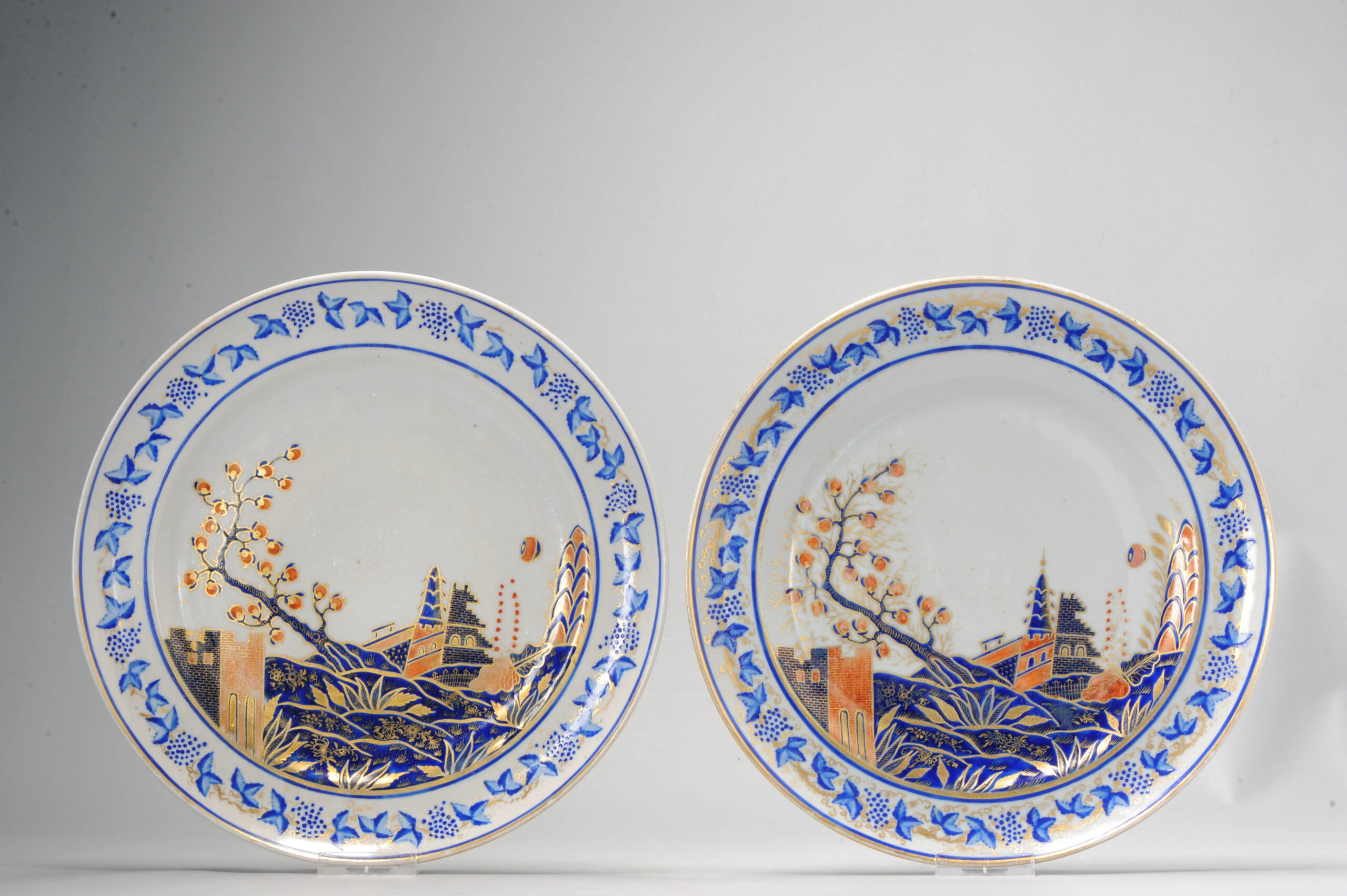 18/19C Chinese Porcelain Qianlong/Jiaqing Baron of Itamaraty Plate China Antique