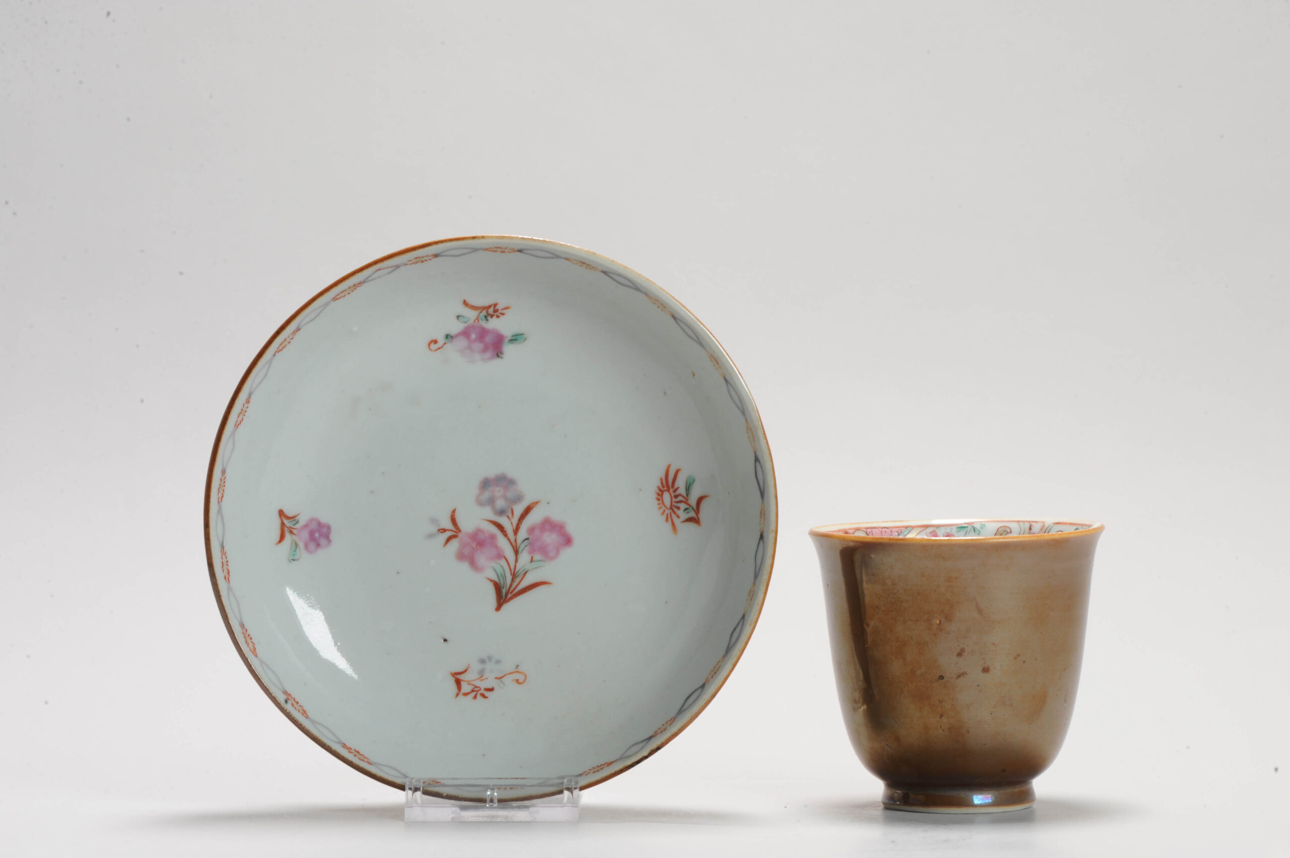 A Yongzheng period Chinese Porcelain Batavian Chocolate cup China Antique 1730